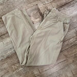 Carhartt Men’s Khaki Work Pants 38x36 Cotton Utility Pants